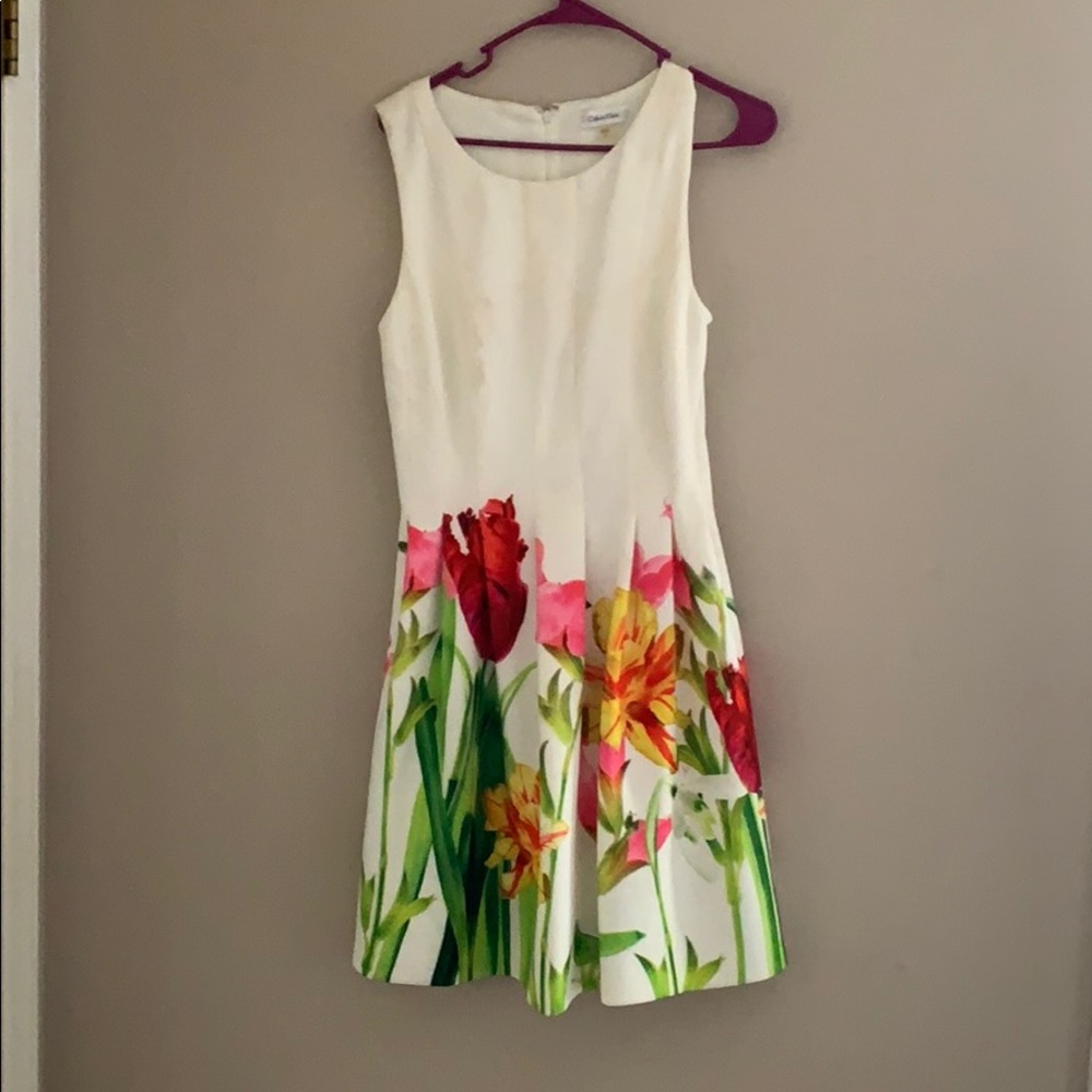 Floral Calvin Klein Dress